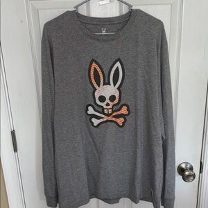 Men’s psycho bunny long sleeve shirt size xl